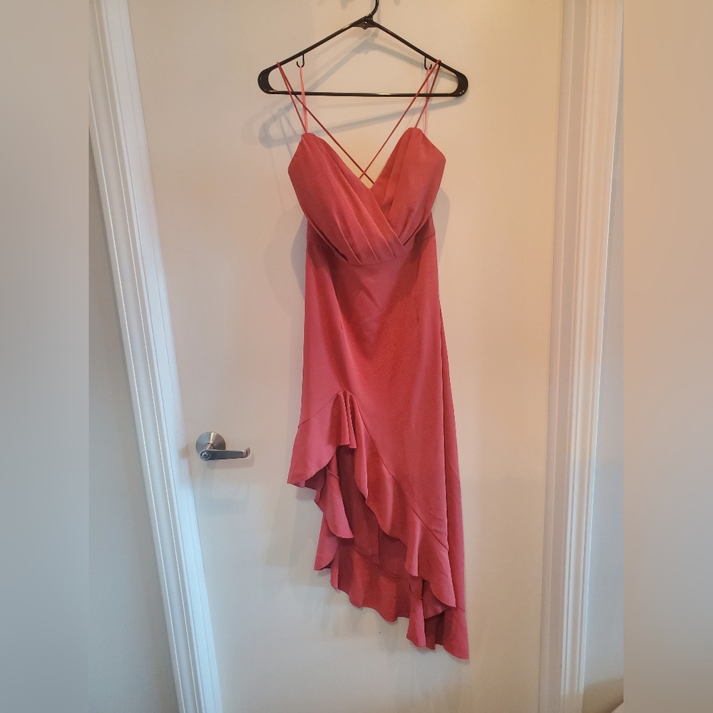 Wedding Guest Dress Brick Color